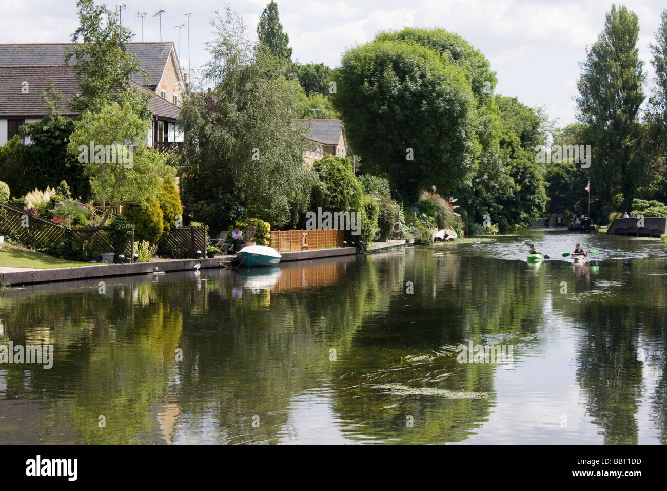 Grand union canal colne valley trail south bucks england uk gb Stock Photo
