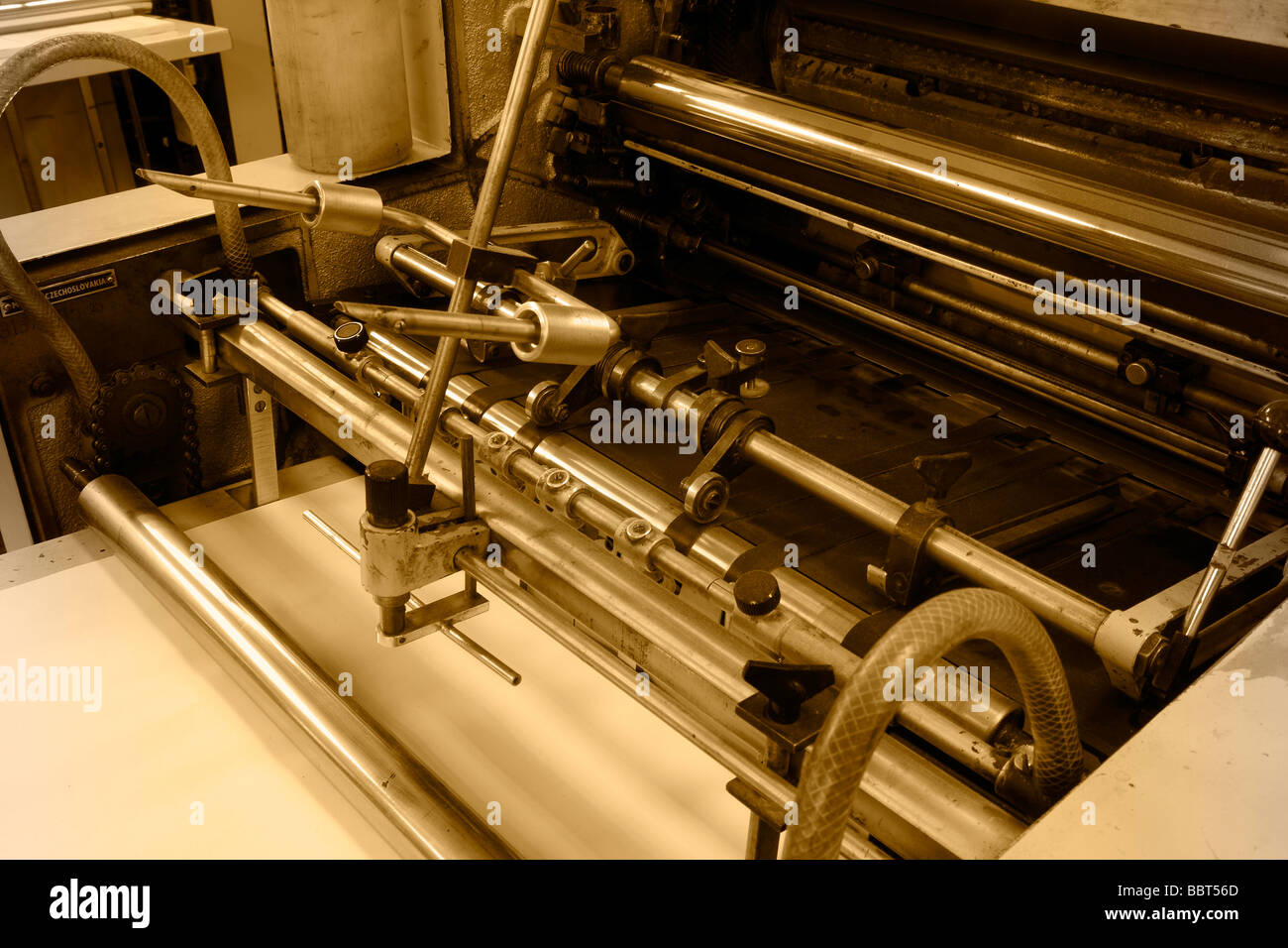Printing press machine hires stock photography and images Alamy