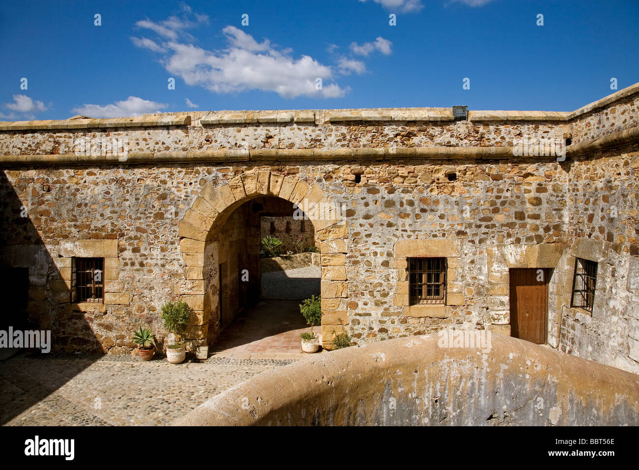 La Duquesa Castle in Manilva Malaga Sun Coast Andalusia Spain Stock Photo