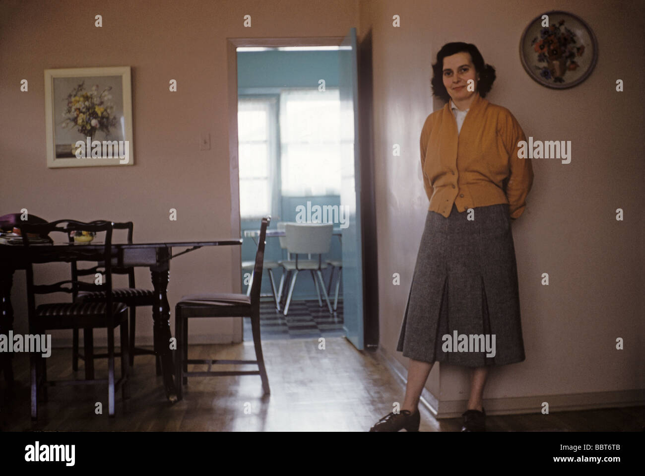 1950's home interior hi-res stock photography and images - Alamy