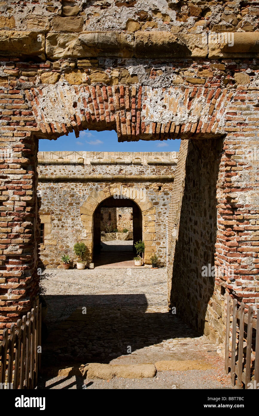 La Duquesa Castle in Manilva Malaga Sun Coast Andalusia Spain Stock Photo