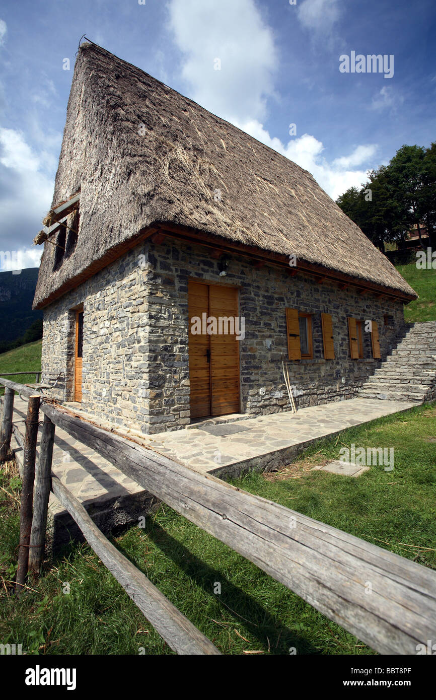 Ethnographic museum, Magasa, Alto Garda Bresciano park, Lombardy, Italy  Stock Photo - Alamy, image size:866x1390