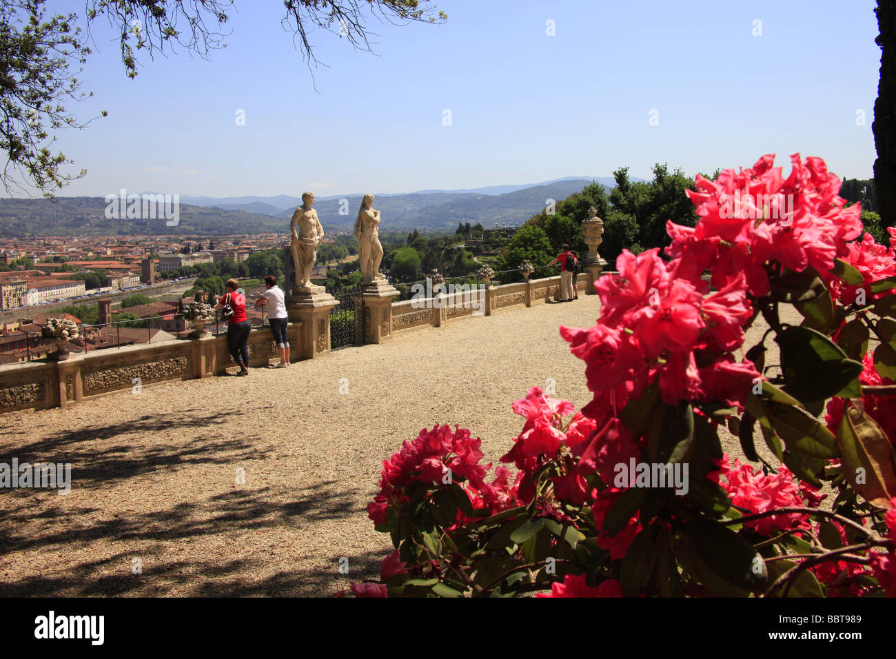 Villa Bardini, Florence,Tuscany,Italy Stock Photo