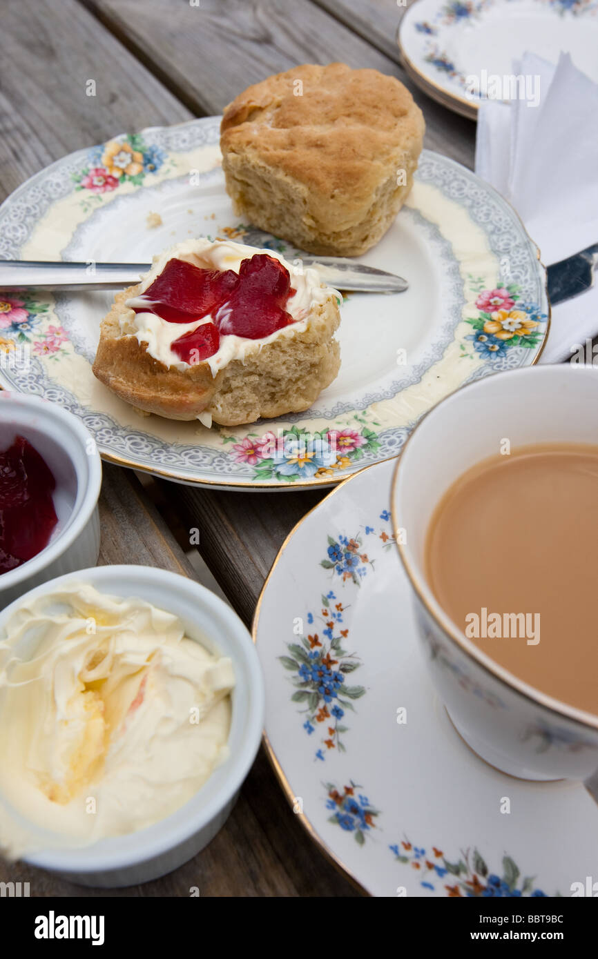 Devon cream tea hires stock photography and images Alamy