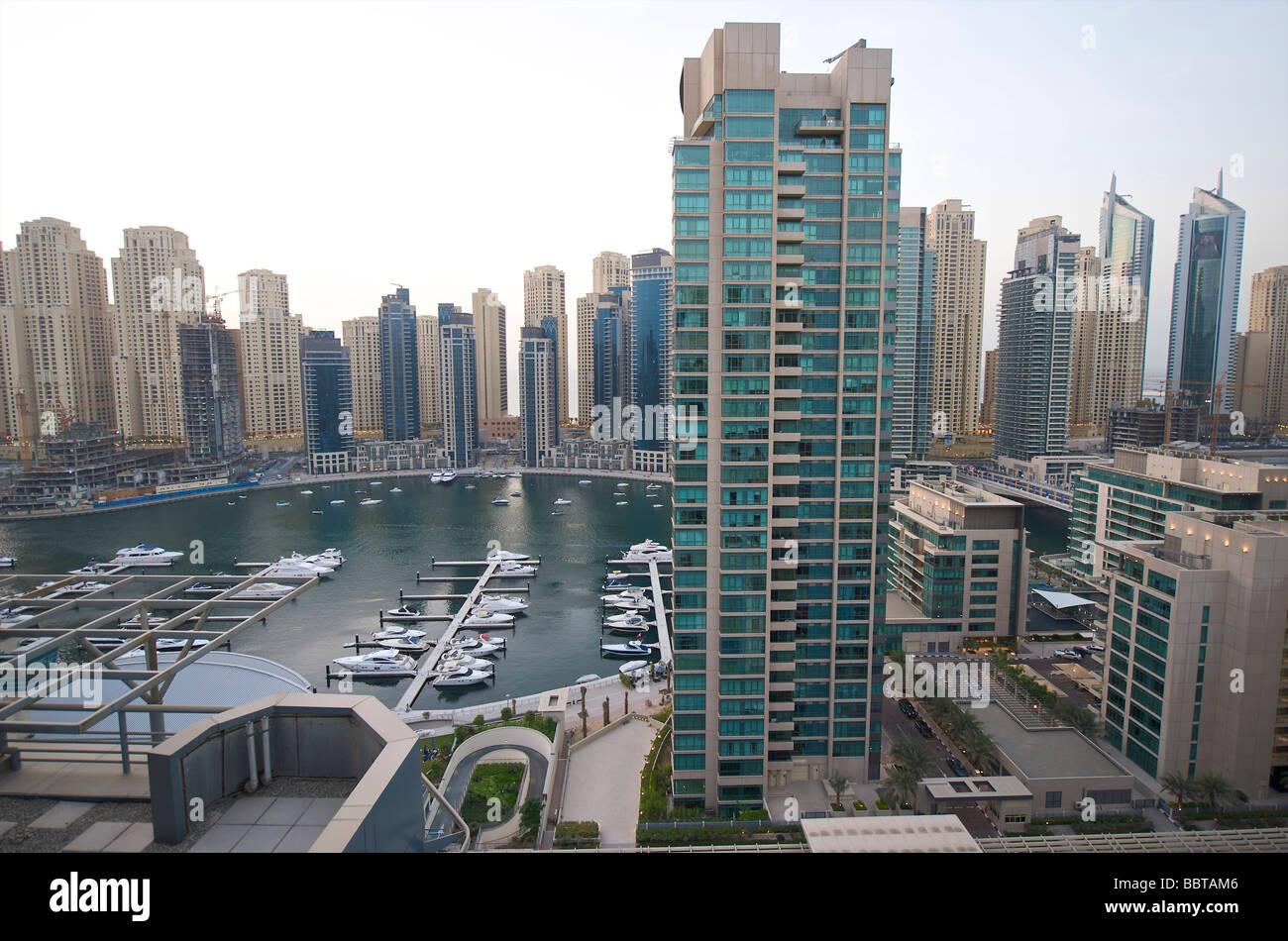 Dubai Dubai Marina Stock Photo