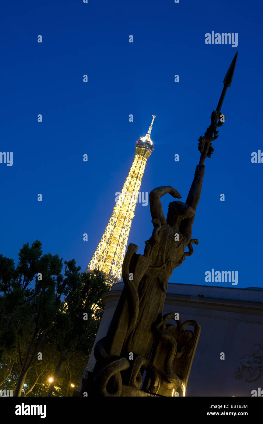 Paris Eiffelturm Paris Eiffel Tower Stock Photo Alamy