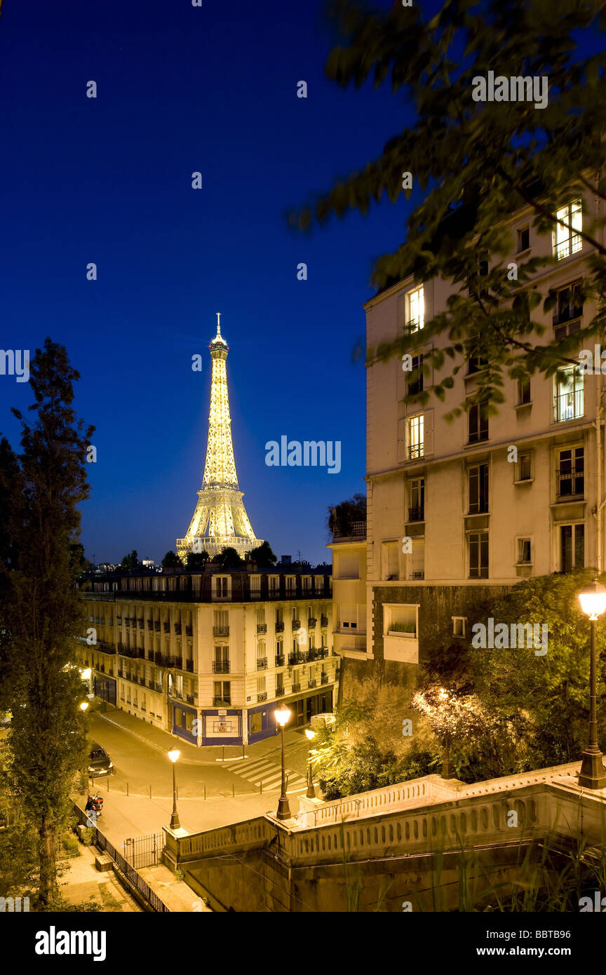 Paris Eiffelturm Paris Eiffel Tower Stock Photo Alamy