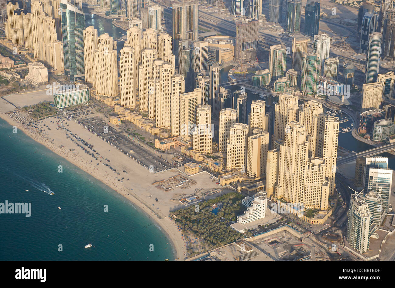 Dubai Dubai Marina Stock Photo
