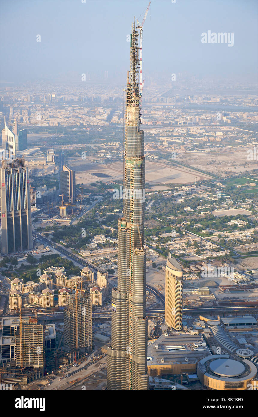 Dubai Burj Dubai the tallest building in the world Stock Photo - Alamy