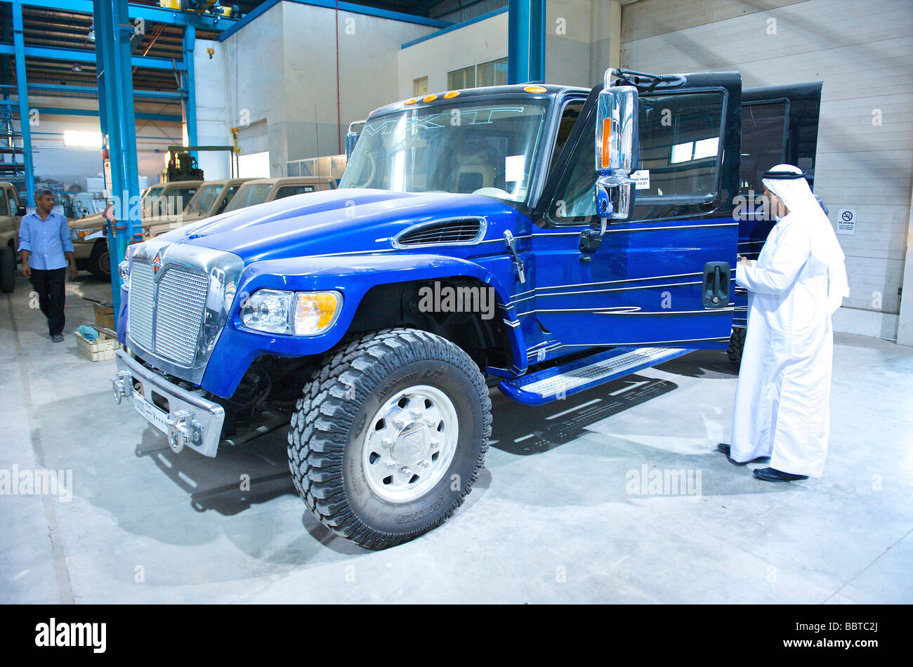 Dubai special car built for rich arab customers Stock Photo Alamy