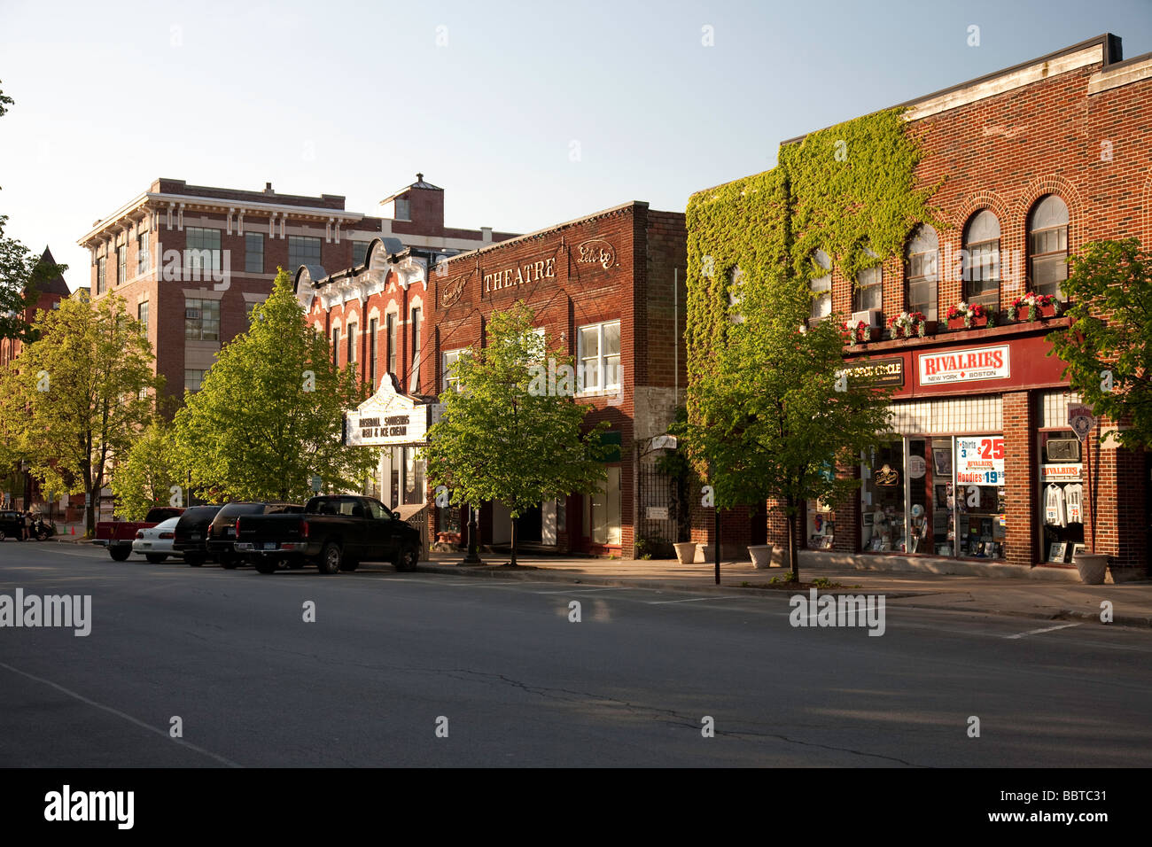 Main Street, Cooperstown, New York, USA Stock Photo Alamy