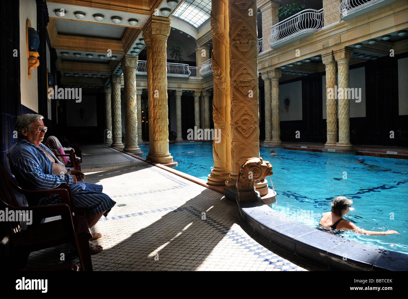 Roman baths in budapest hi-res stock photography and images - Alamy