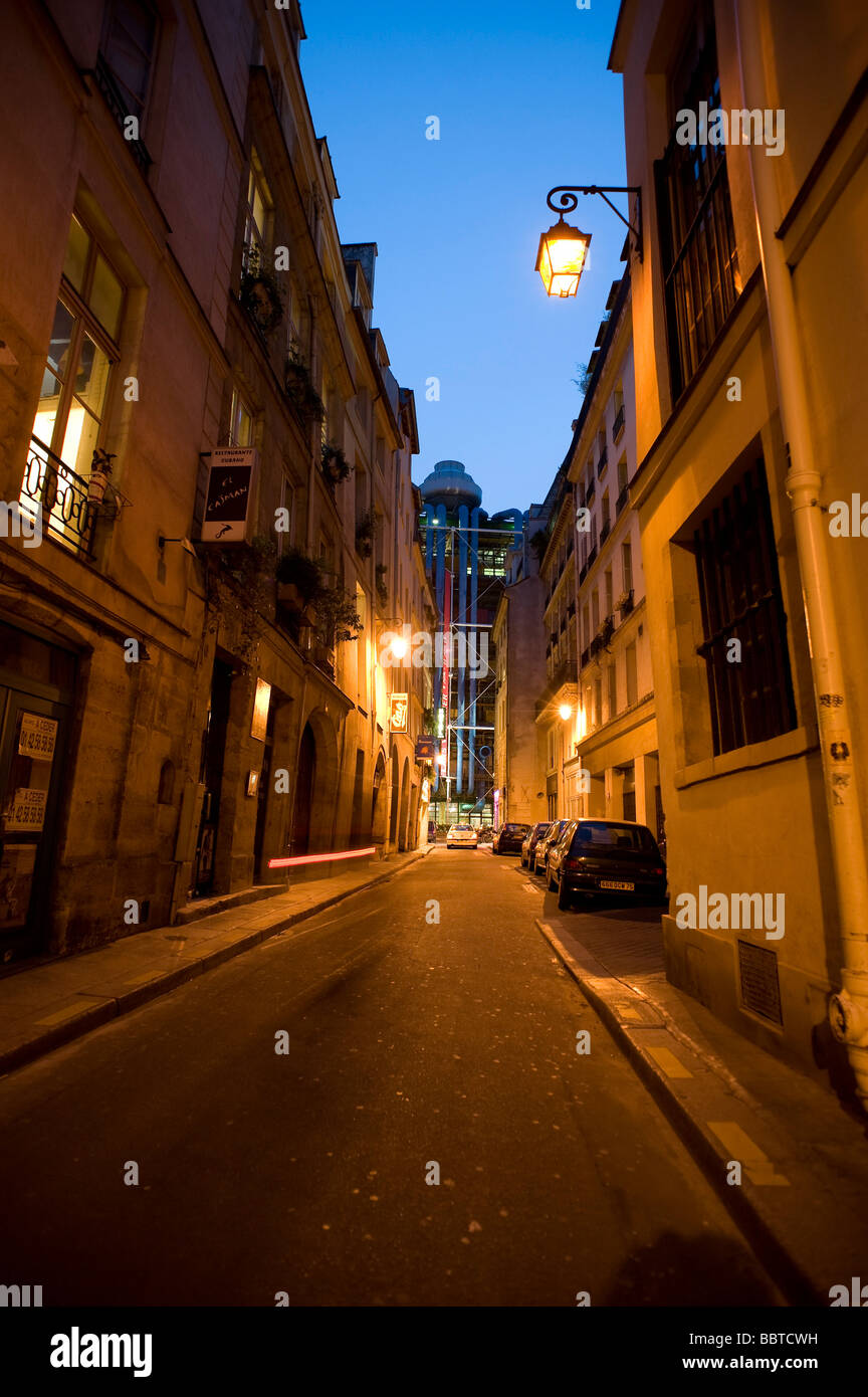 Paris Marais Stock Photo