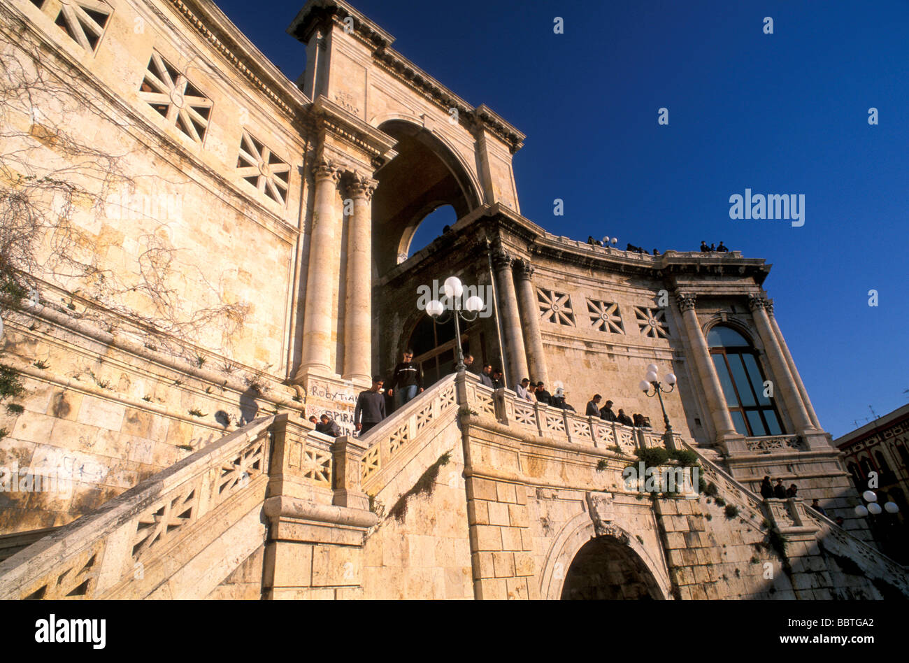 Bastion Of Saint Remy Cagliari Sardinia Italy Stock Photo Alamy Bastion Of Saint Remy Cagliari Sardinia Italy Stock Photo Alamy