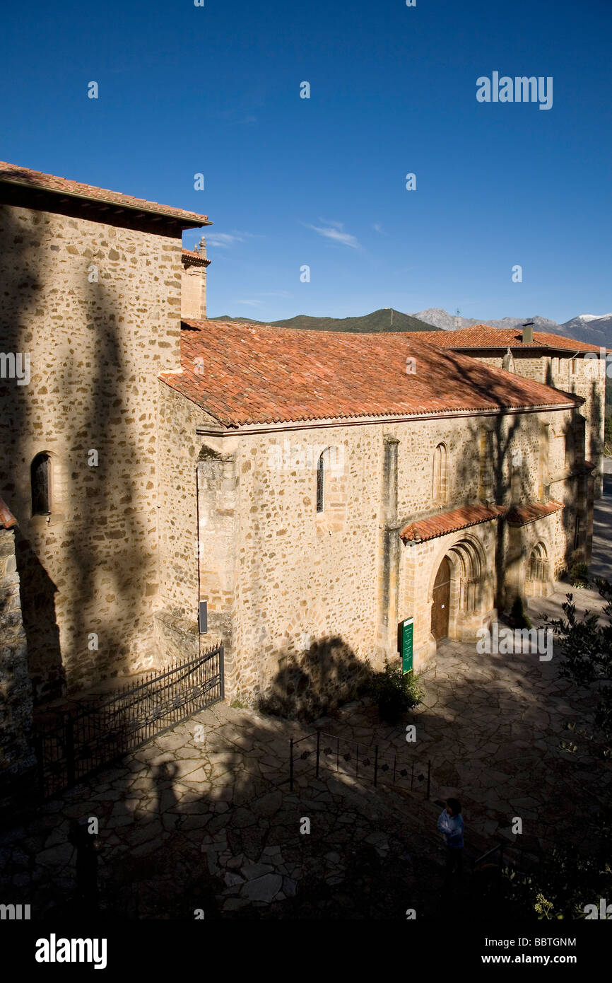 Monastery of Santo Toribio de Liebana Picos de Europa Cantabria Spain Stock Photo
