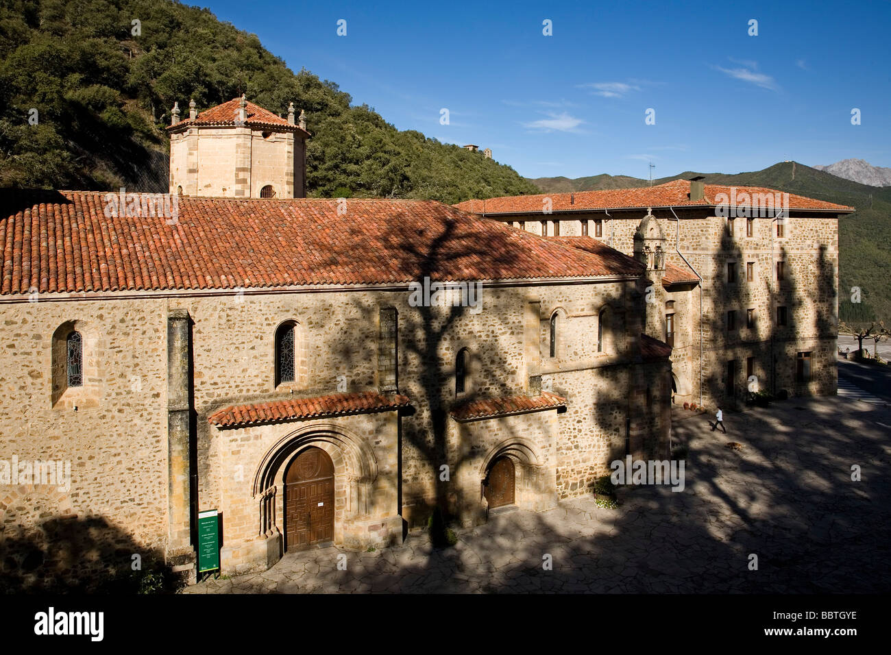Monastery of Santo Toribio de Liebana Picos de Europa Cantabria Spain Stock Photo