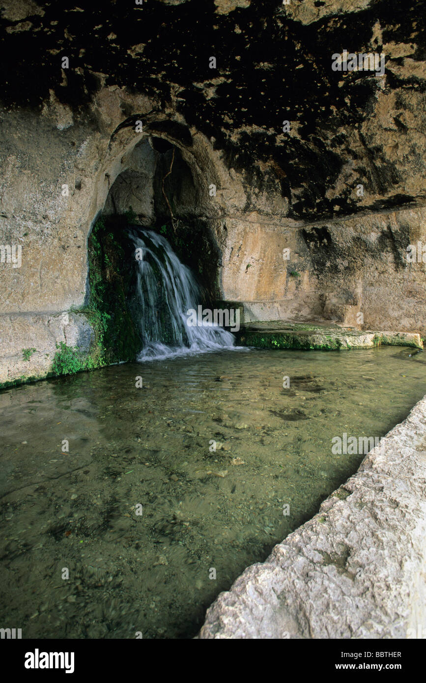 Ninfeo Cave, Syracuse, Sicily, Italy Stock Photo Alamy