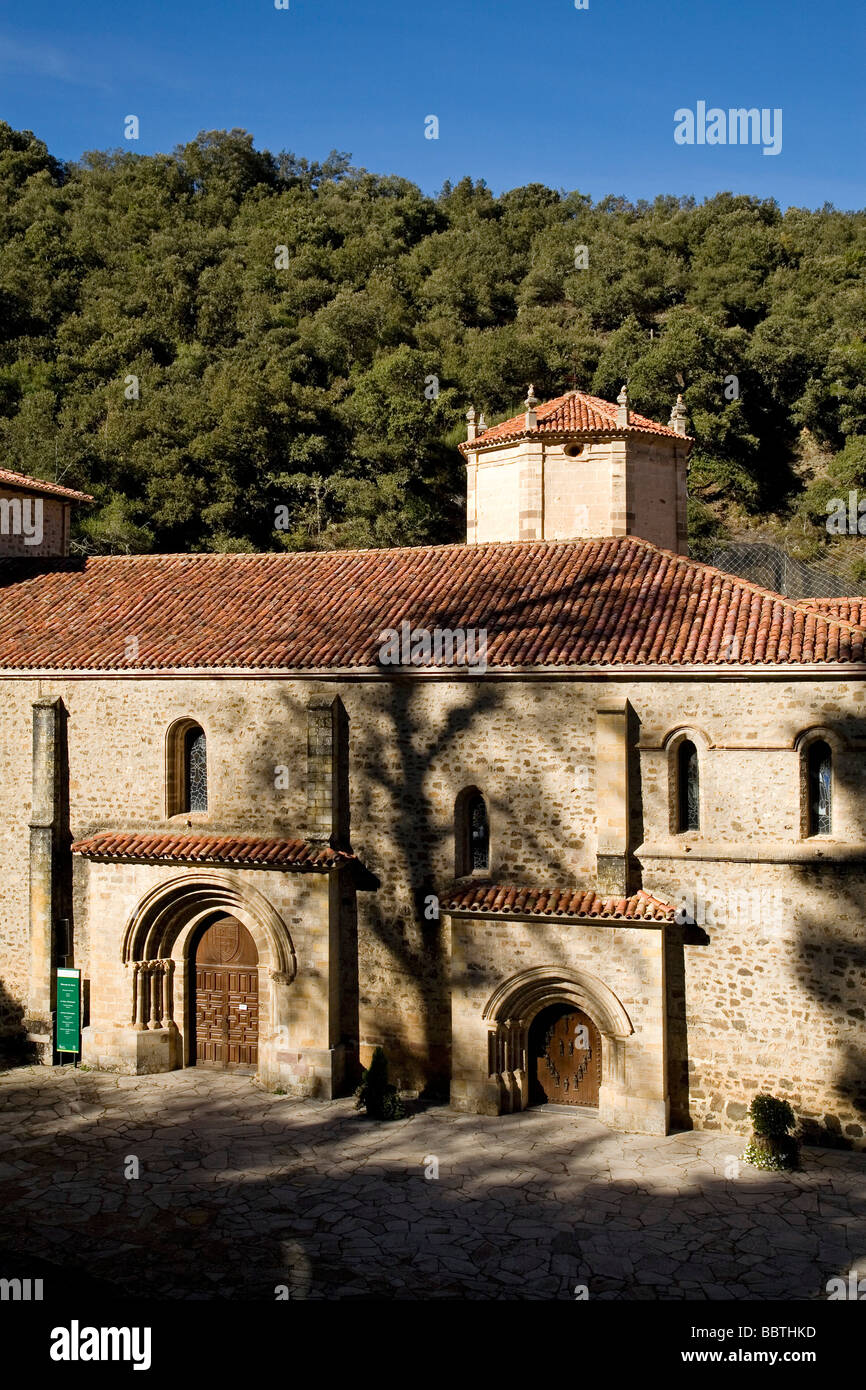 Monastery of Santo Toribio de Liebana Picos de Europa Cantabria Spain Stock Photo