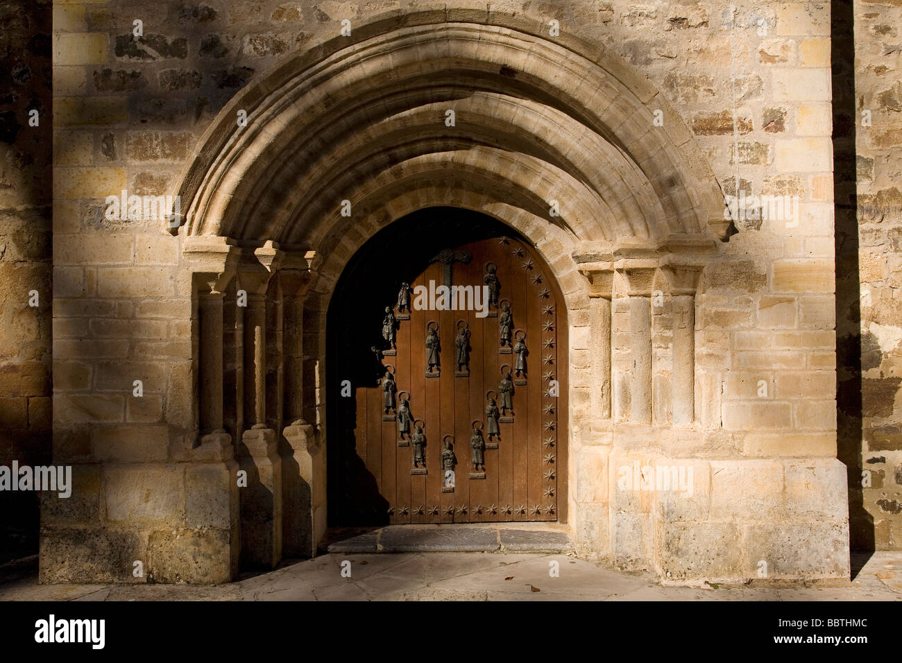 Monastery of Santo Toribio de Liebana Picos de Europa Cantabria Spain Stock Photo