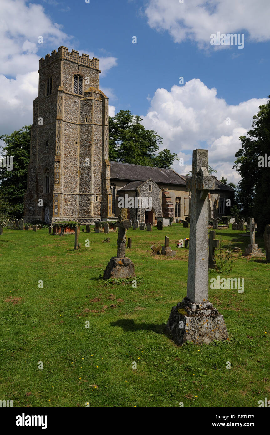 Rendlesham Church Suffolk Stock Photo Alamy