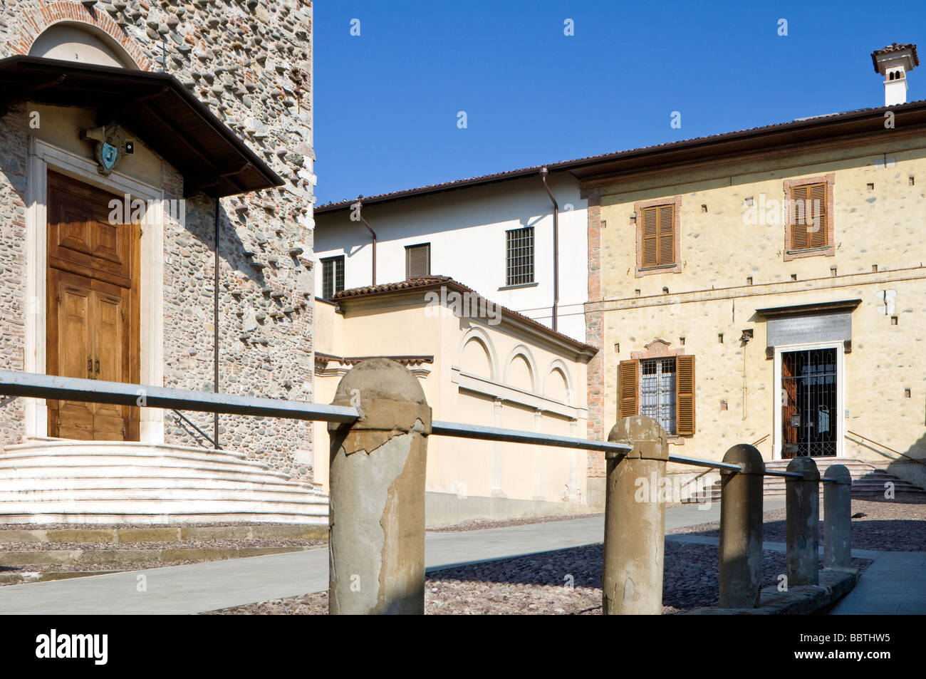 Visitazione convent, Alzano Lombardo, Lombardy, Italy Stock Photo
