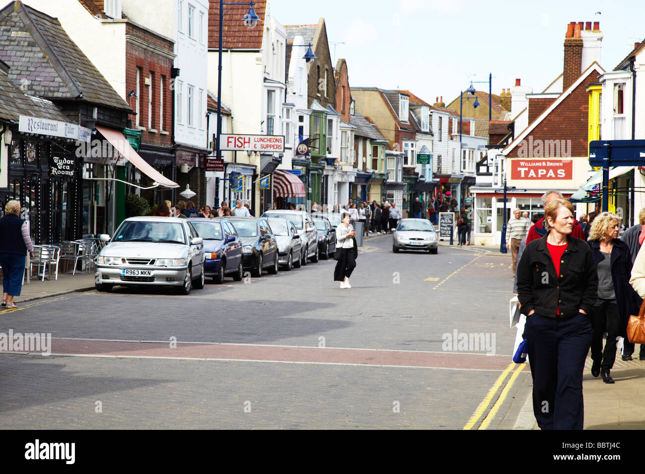 Whitstable high street hires stock photography and images Alamy