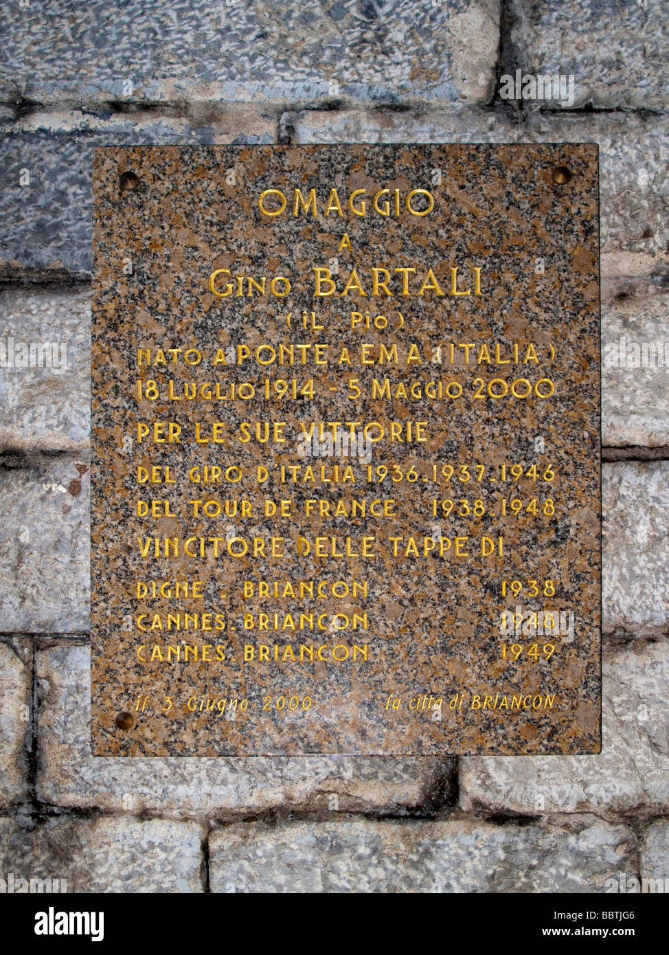Gino Bartali … – Histoires d'étiquettes