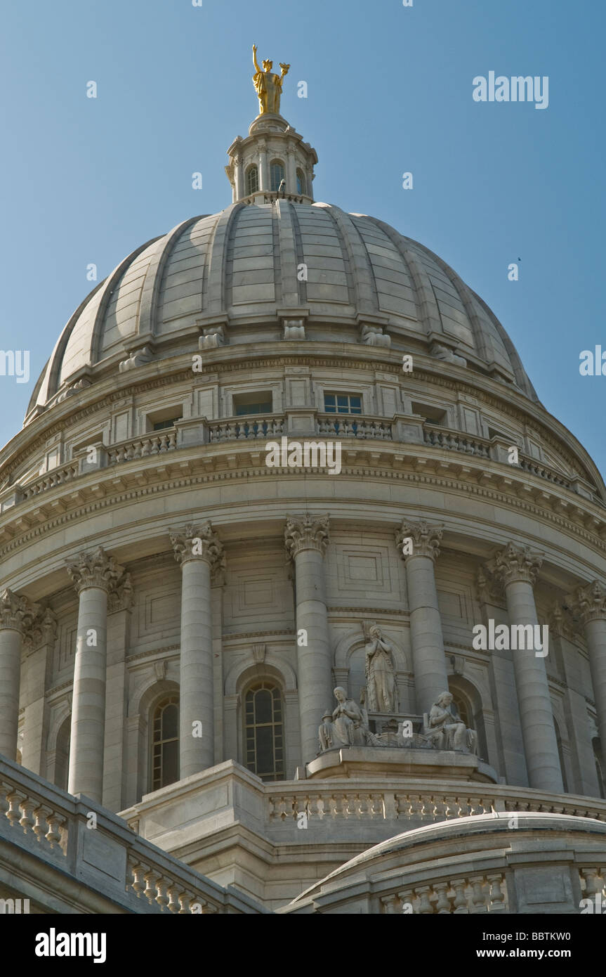 Capitol Building in Madison Wisconsin, Stock Photo