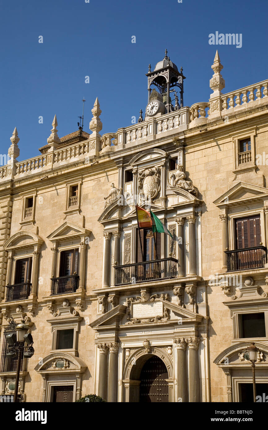 Royal Chancery Superior Court of Justice in Granada Andalusia Spain Stock Photo