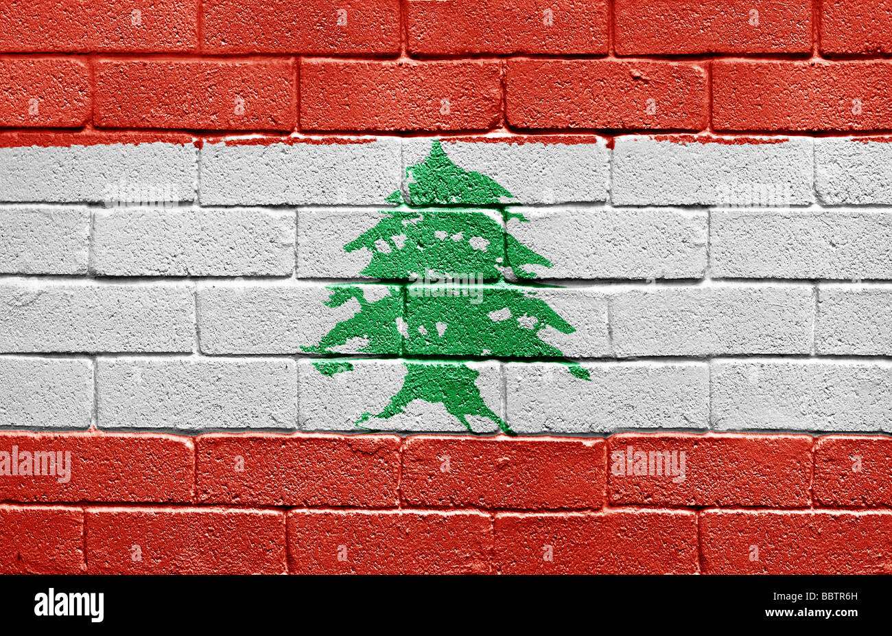 Flag of Lebanon Stock Photo Alamy