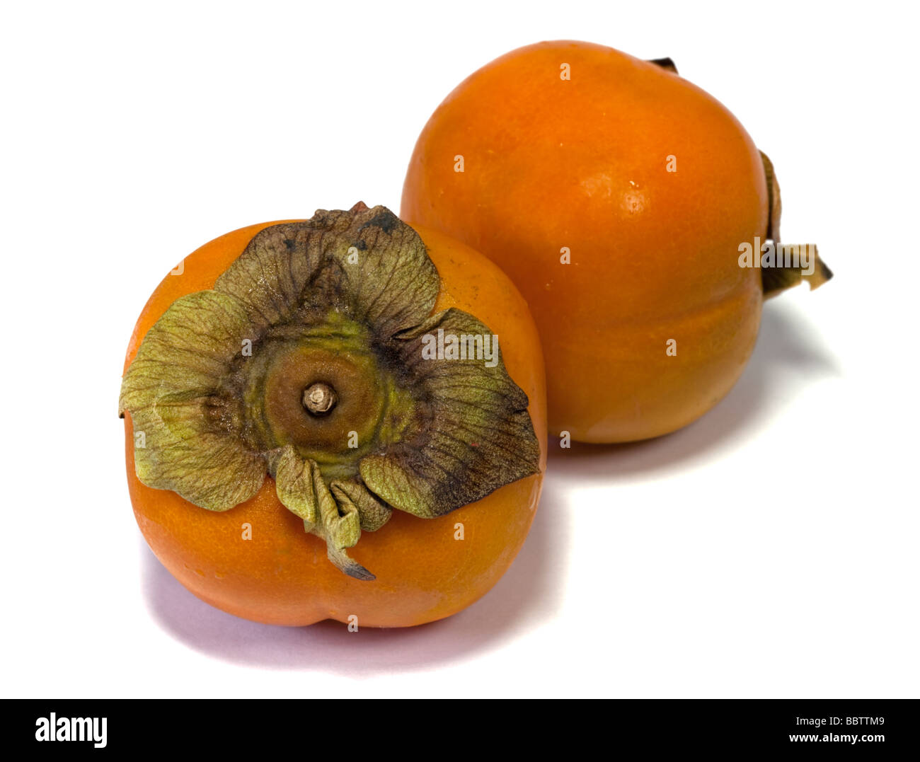 Sharon Fruit (orange Persimmon Fruit Stock Photo - Alamy
