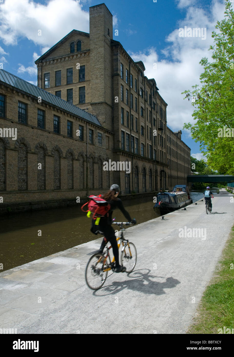 Salts Mill, Saltaire, West Yorkshire Stock Photo