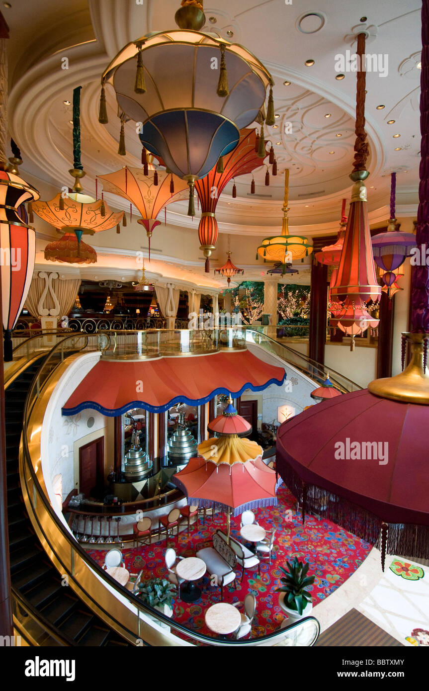 Interior Parasol Bar at the Wynn Hotel and Casino in Las Vegas Nevada Stock  Photo - Alamy