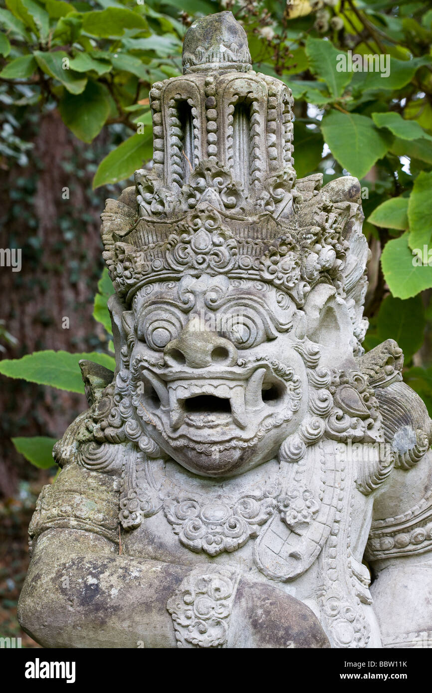 Kala or Bhoma Balinese Statue. This ornately carved temple guarding