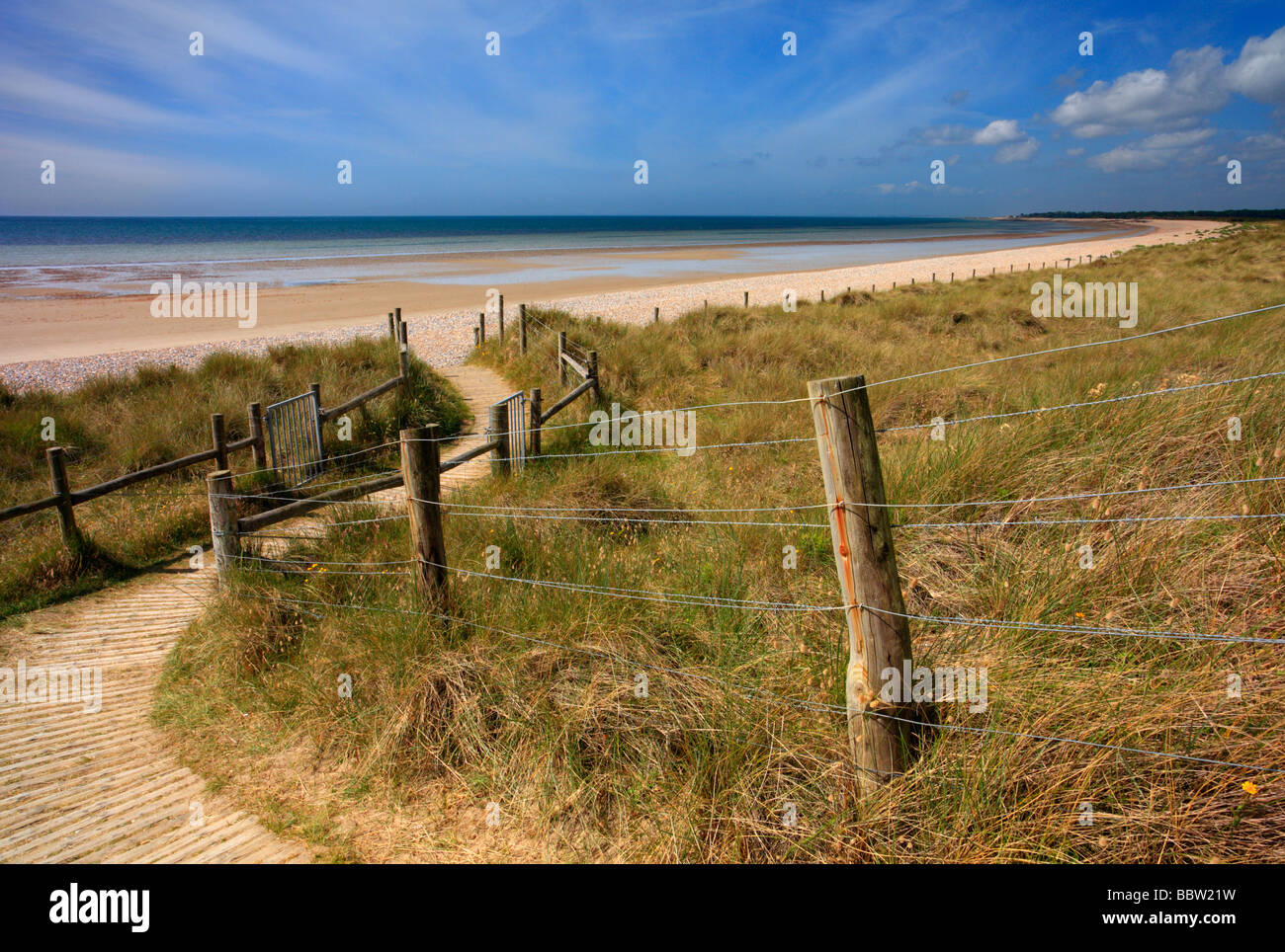 West Beach Littlehampton. West Sussex, England, UK. Stock Photo
