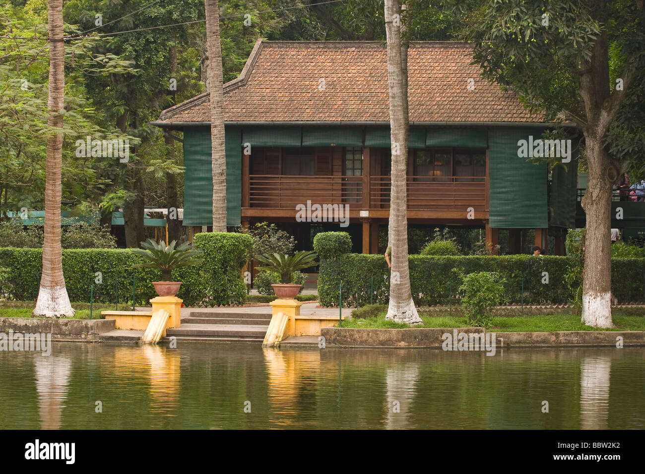 Presidential Palace area, Hanoi, Vietnam, Asia Stock Photo