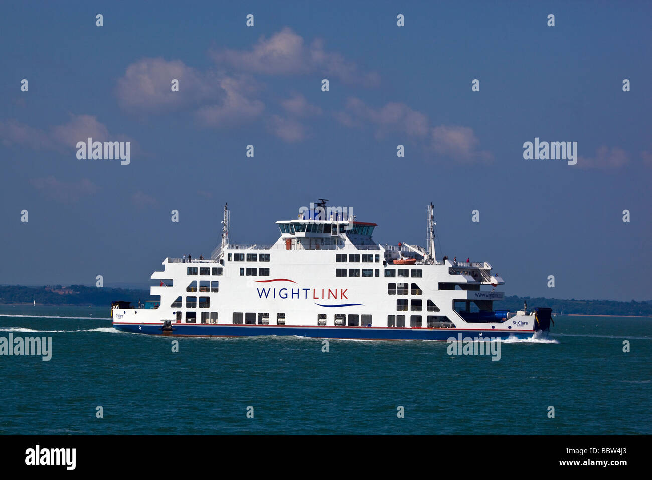 Isle of wight Ferry Stock Photo Alamy