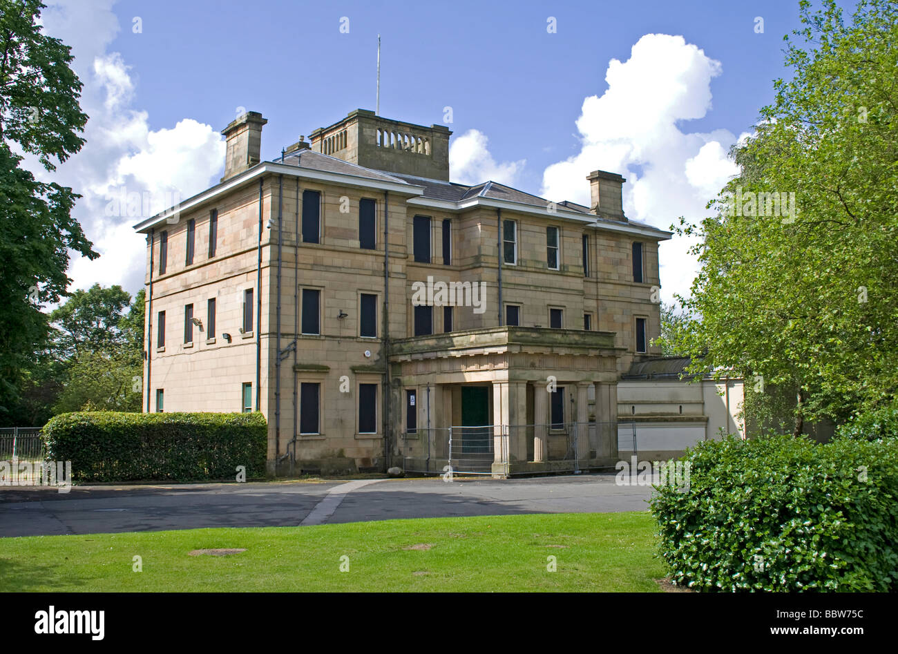 Buile Hill Hall, Buile Hill Park, Salford, Greater Manchester, UK Stock