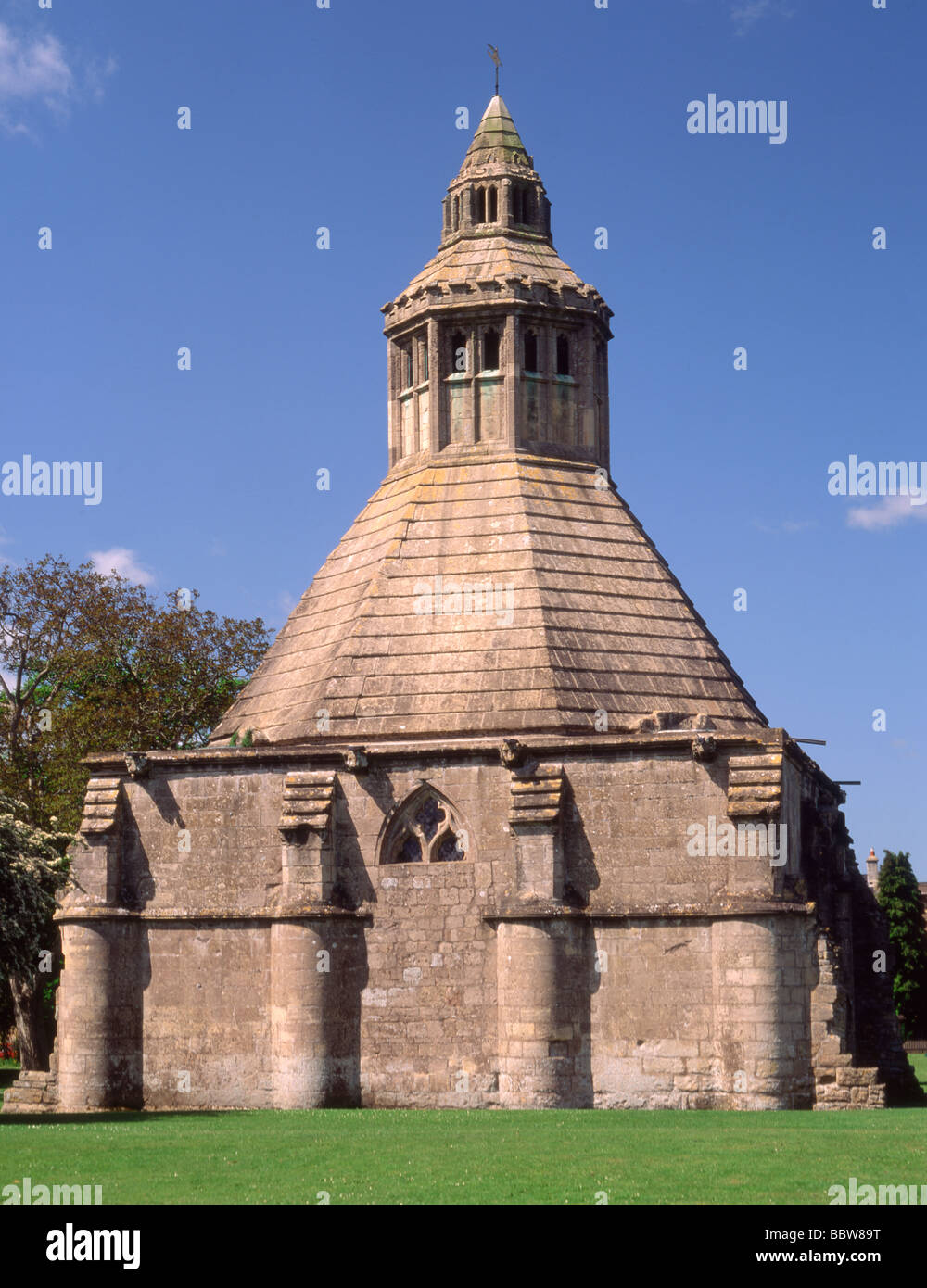 England Somerset Glastonbury Abbey Abbot's kitchen Stock Photo - Alamy