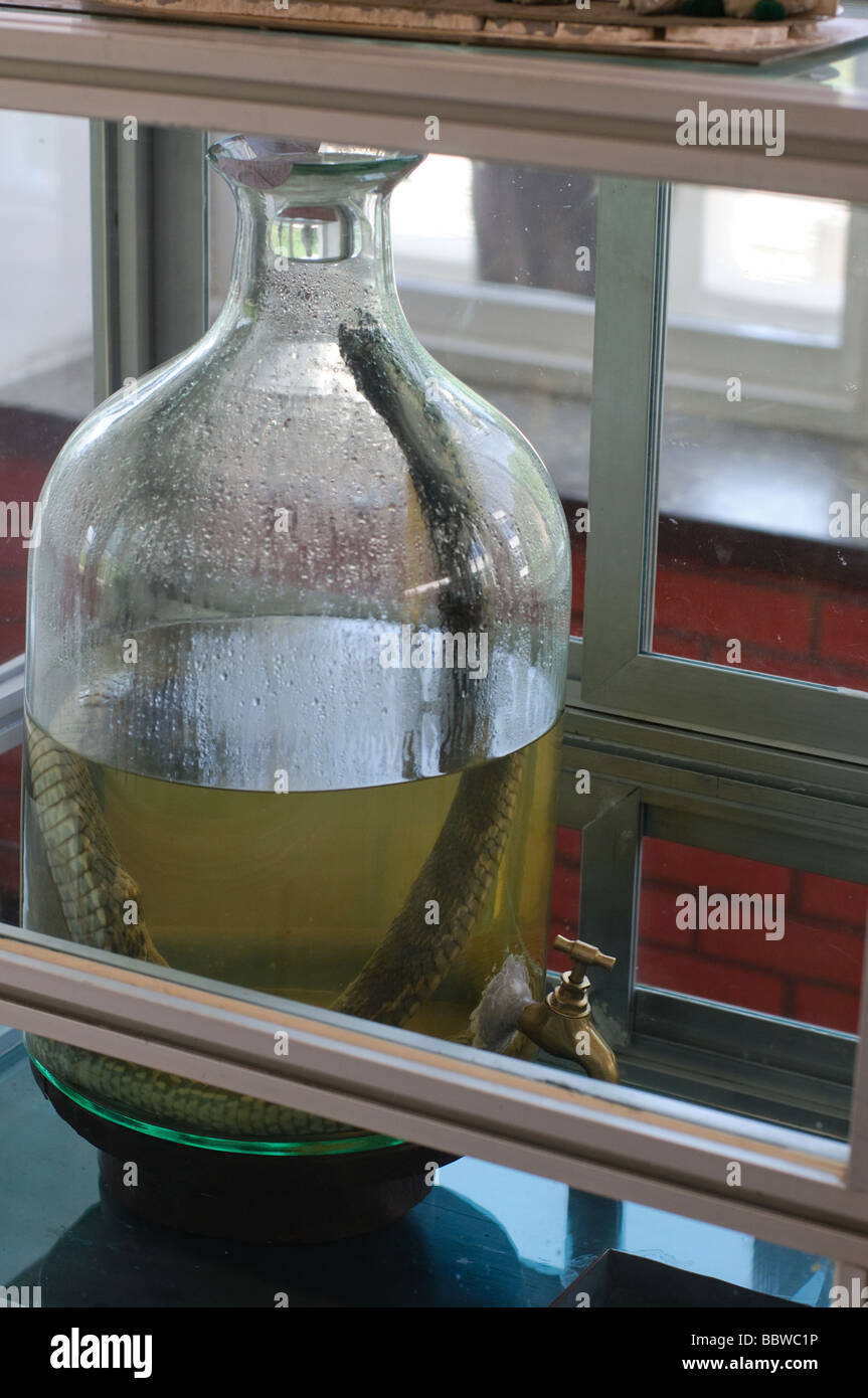 Pickled rattlesnake wine hires stock photography and images Alamy