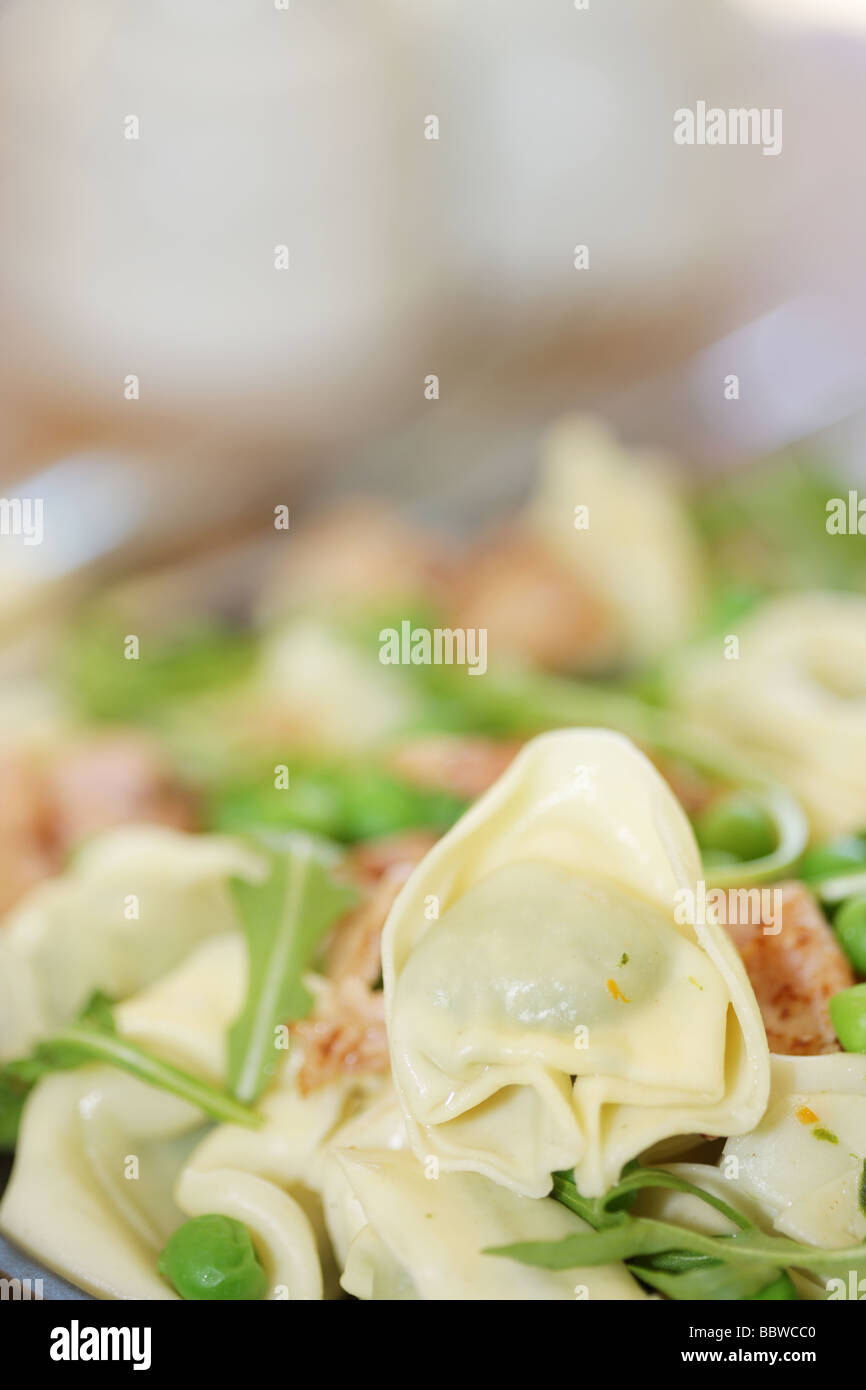 Spinach and Ricotta Tortellini Stock Photo Alamy