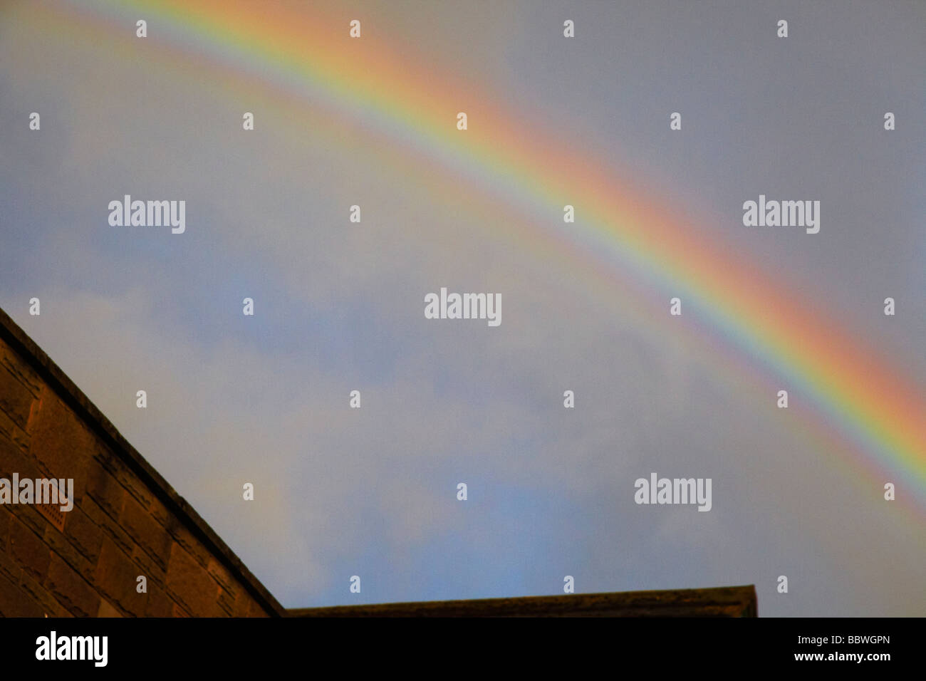 Rainbow on sky hi-res stock photography and images - Alamy