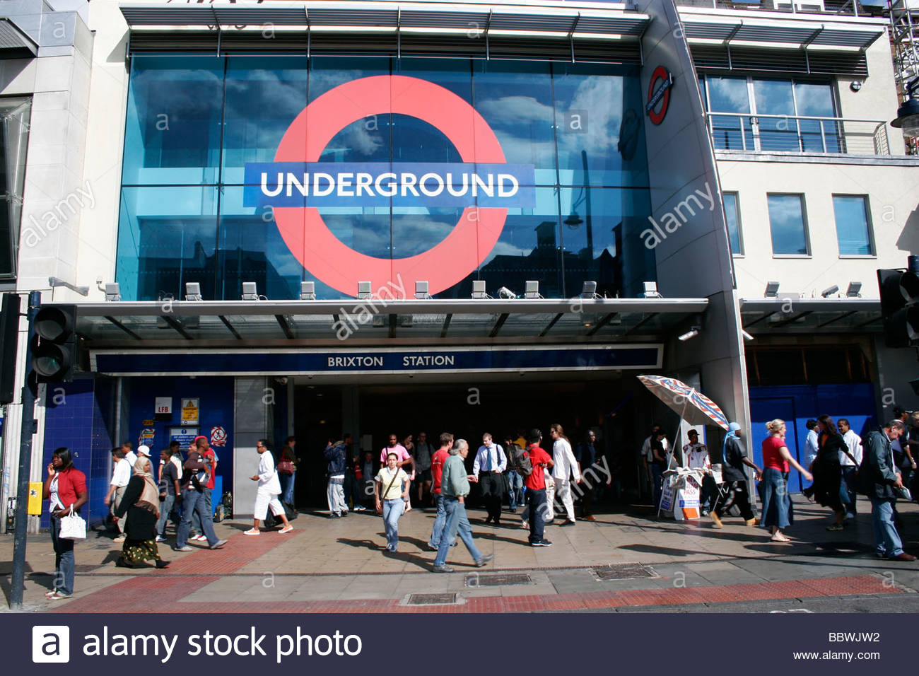 Brixton Underground Station High Resolution Stock Photography and