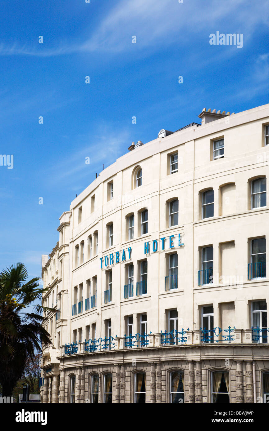 Torbay Hotel Torquay Devon England Stock Photo Alamy