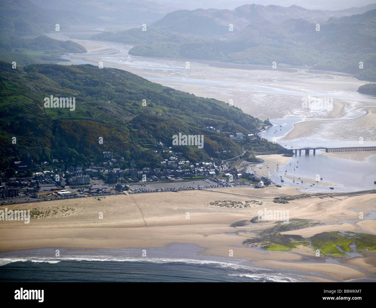 Barmouth on the North Wales Coast, UK Stock Photo Alamy