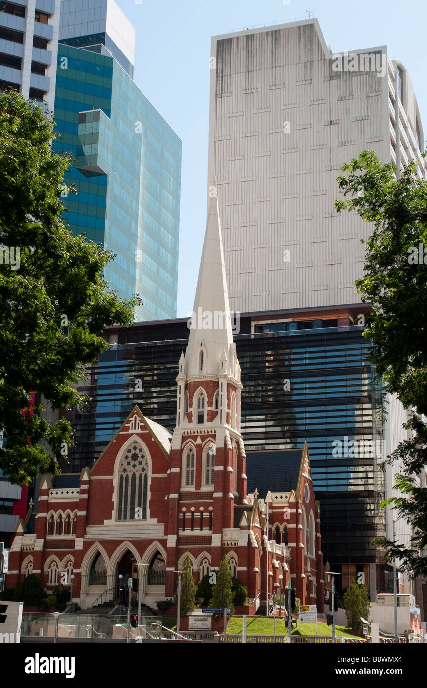 Albert Street Uniting Church in Brisbane Queensland Australia Stock Photo