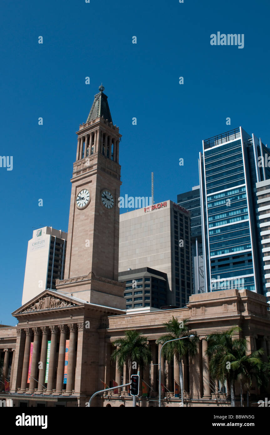 Brisbane City Hall which houses Museum of Brisbane, Queensland