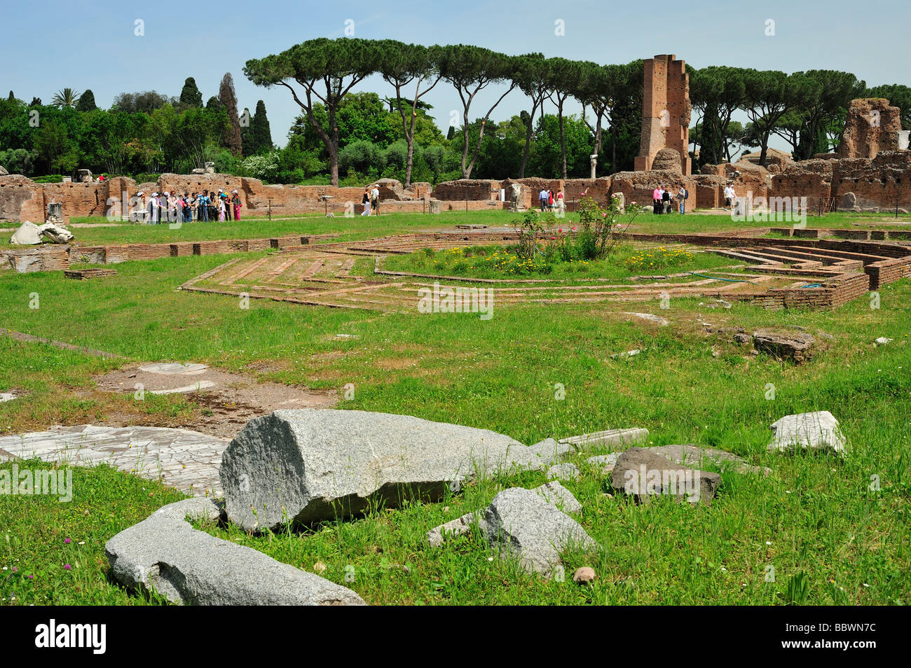 Domus Flavia, Palatine Hill, Rome, Lazio, Italy Stock Photo - Alamy