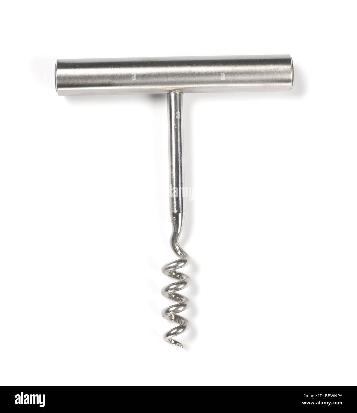 Stainless steel corkscrew Stock Photo Alamy