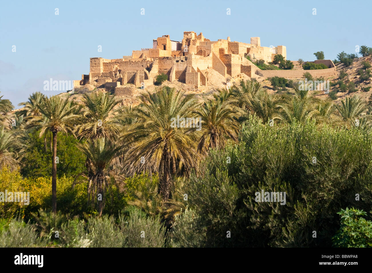Kasbah in Tioute near Taroudant Morocco Stock Photo - Alamy